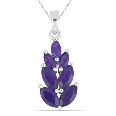 BUY 925 STERLING SILVER NATURAL SKY BLUE TOPAZ GEMSTONE PENDANT